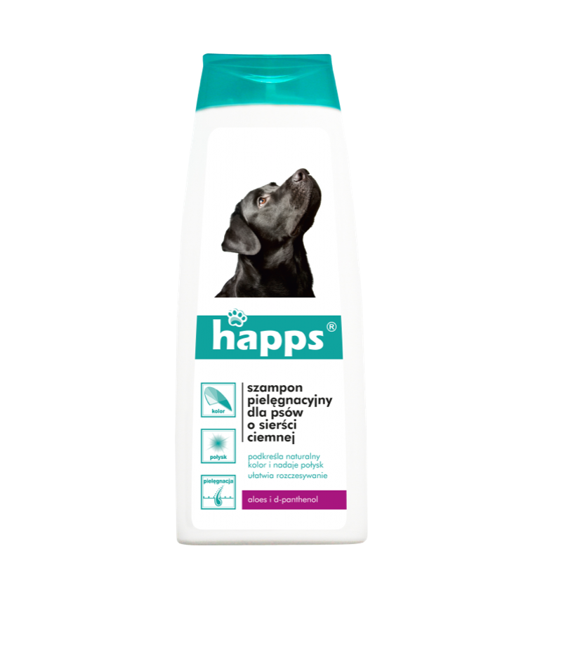 Happs szampon sierść ciemna 200ml 1