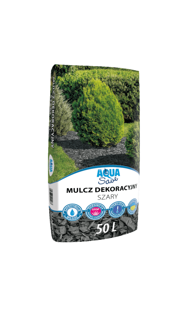 Hol mulcz dekoracyjny szary 50l 1