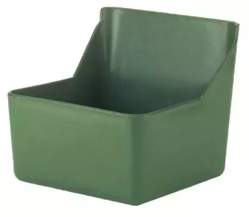 Kerbl Karmidło prostokątne oliwka 6l 23x12x22cm 1