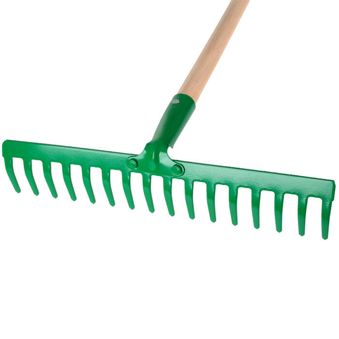 Khayner grabie nitowane 16-zębne oprawne R102-16T 1