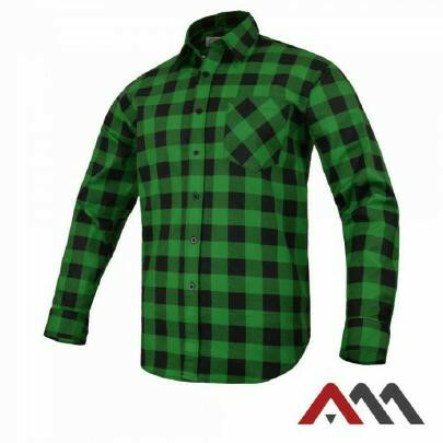 Koszula flanelowa zielona 45 1