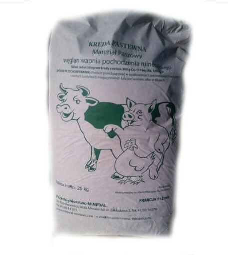 Kreda pastewna Fr. 0.01 - 0.1 25kg mączka 1