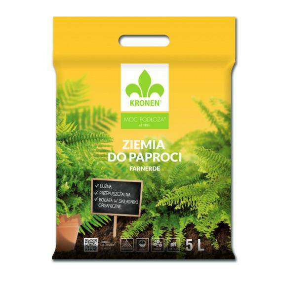 Kronen ziemia do paproci 5l 1