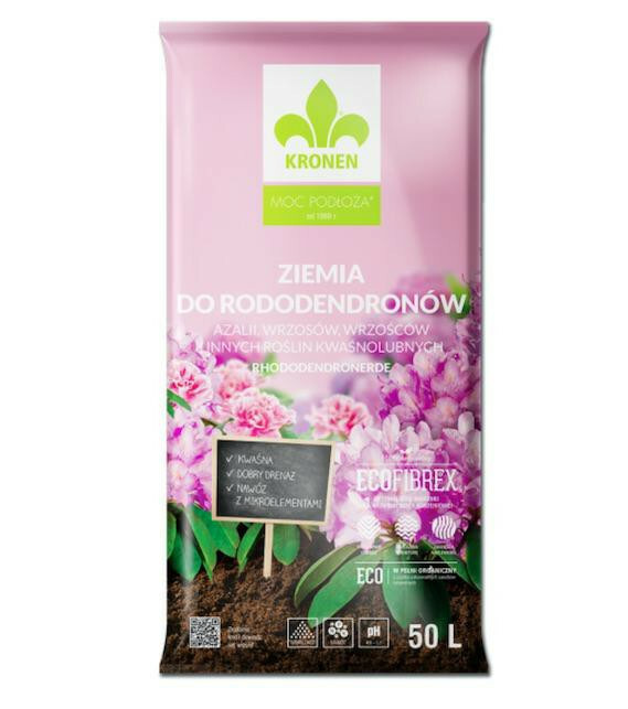 Kronen ziemia do rododendronów/azalii/hortensji 50l 1