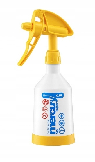 Kwazar Opryskiwacz mercury superpro 0.5l żółty 1