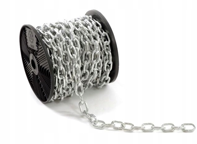 Łańcuch ocynk szpula 8mm / 10m 1