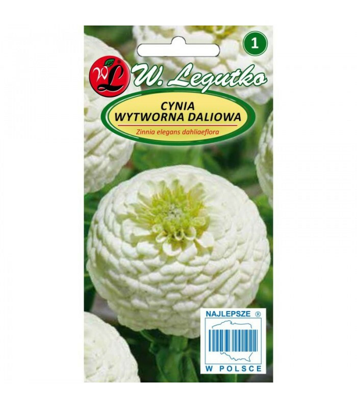 N-Cynia wytworna daliowa Polar Bear biała 1g 1