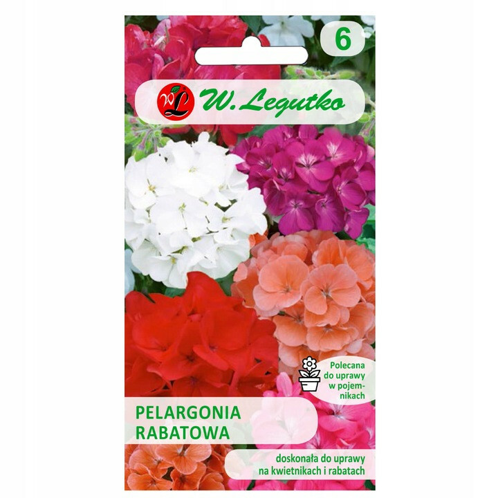 N-Pelargonia rabatowa F2 mieszanka 0.05g 1