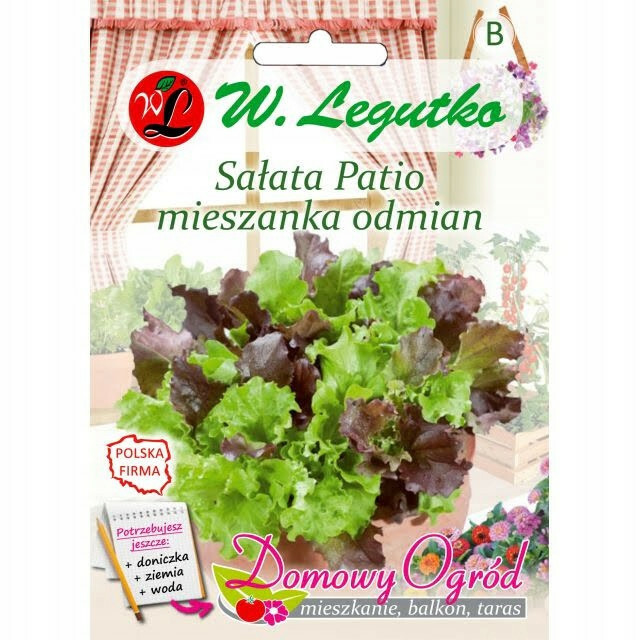 N-Sałata mieszanka odmian Patio 1g 1