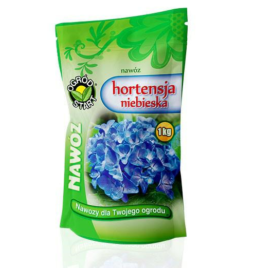 Ogród 250g hortensja niebieska rozpuszczalny 1