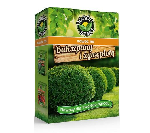 Ogród bukszpany/żywopłoty 1kg nawóz wieloskładnikowy w kartonie 1