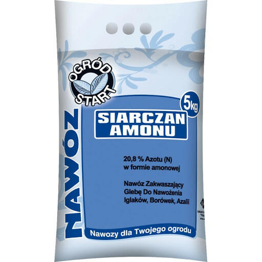 Ogród siarczan amonu (zakwaszający)   5kg 1