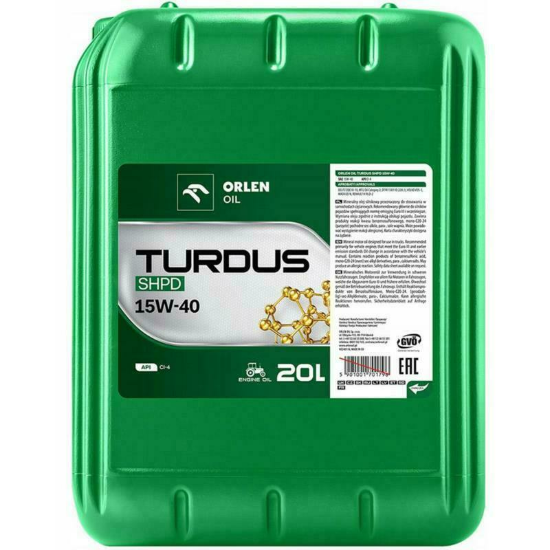 Orlen Olej Turdus  20L 15W40 1