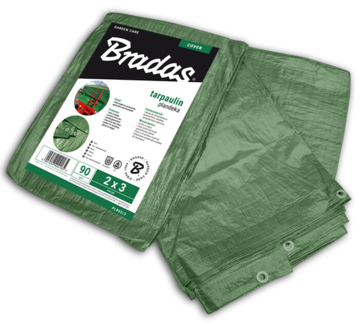 Plandeka zielona    5x6 wzmacniana 90g 1