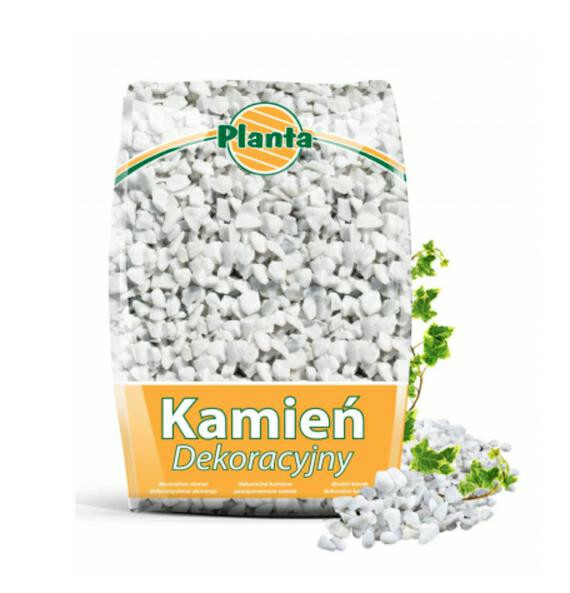Planta Kamień grys biały gruby  2kg 10-16mm 1