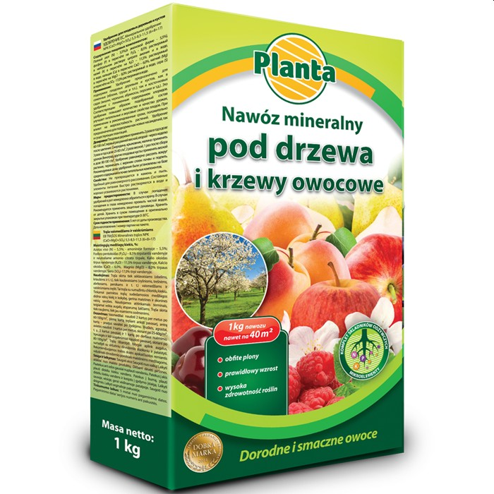 Planta nawóz drzewa owocowe 1kg 1