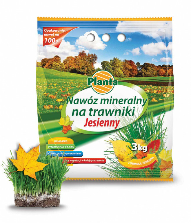 Planta nawóz jesienny trawnik 3kg 1