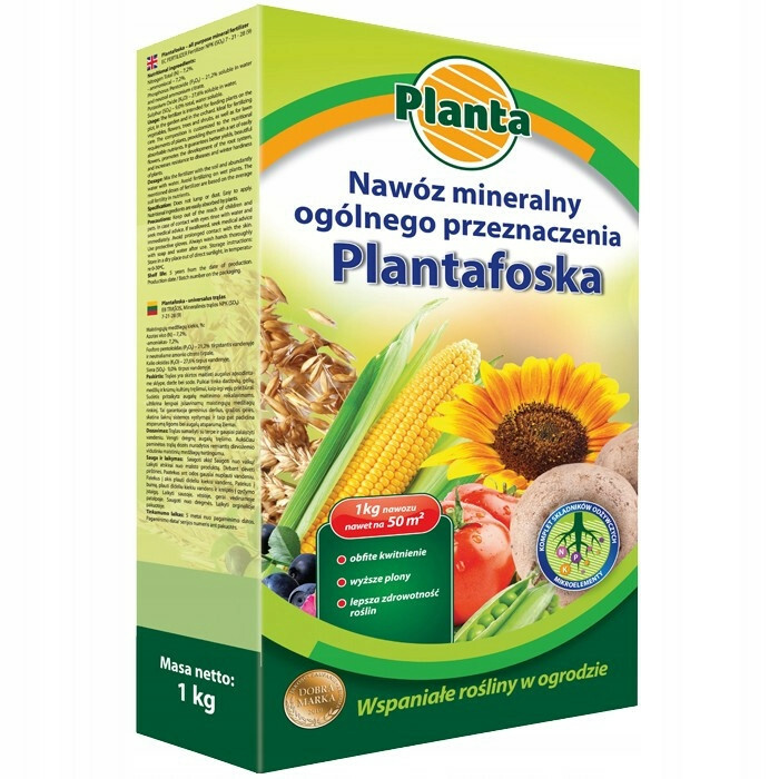Planta nawóz plantafoska (azofoska)  1kg 1