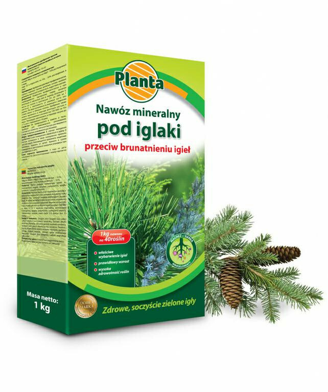 Planta nawóz przeciw brunatnieniu igieł 1kg 1
