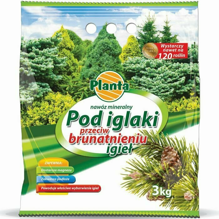 Planta nawóz przeciw brunatnieniu igieł 3kg 1