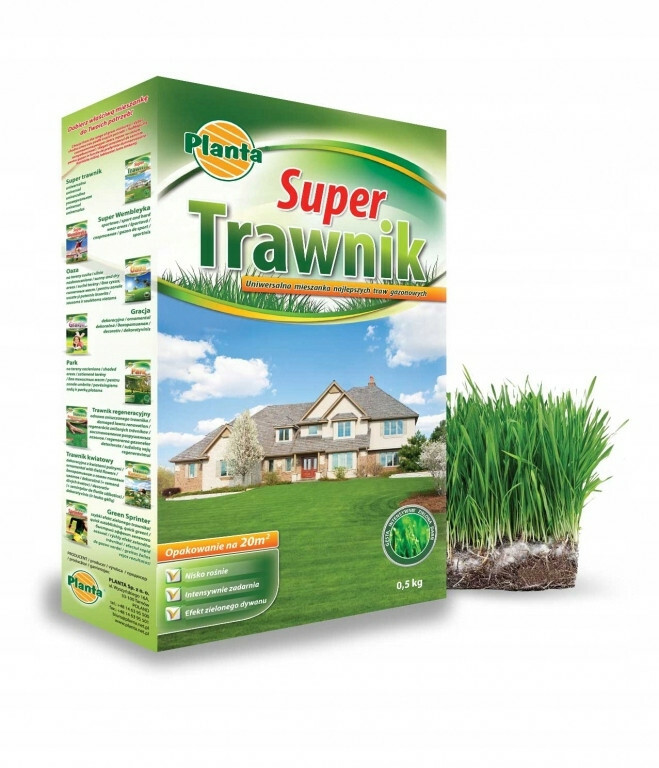 Planta trawa super trawnik 0.5kg PL012/63/115/G055/A 1