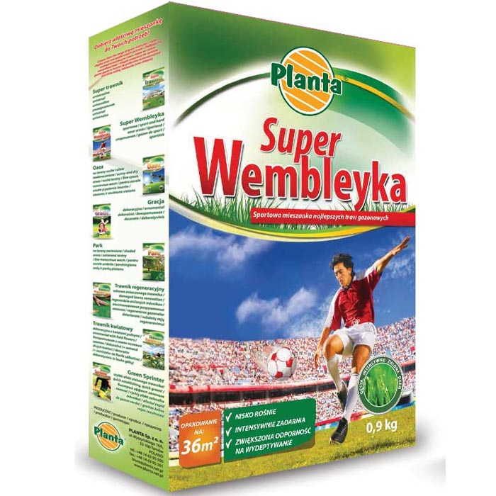 Planta trawa wembley sportowa 0.9kg PL112/63/115/G128 1