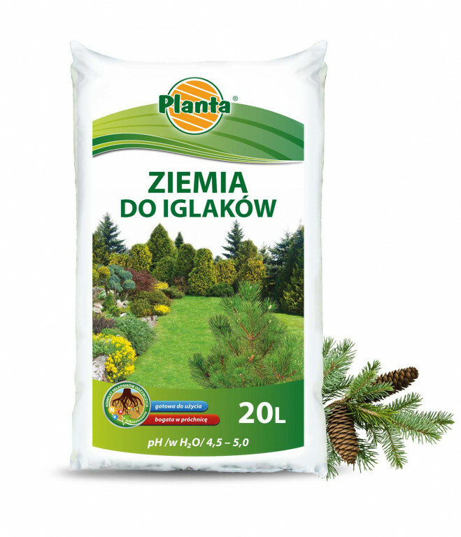 Planta ziemia do iglaków 20l pH 4.0-5.0 1