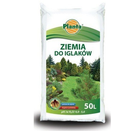 Planta ziemia do iglaków 50l pH 4.0-5.0 1