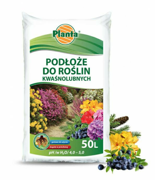 Planta ziemia do roślin kwaśnolubnych 50l 1