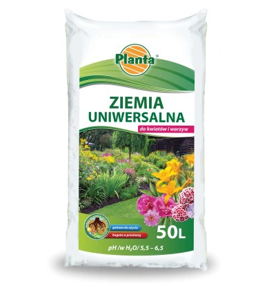 Planta ziemia uniwersalna 50l pH 5.5-6.5 1