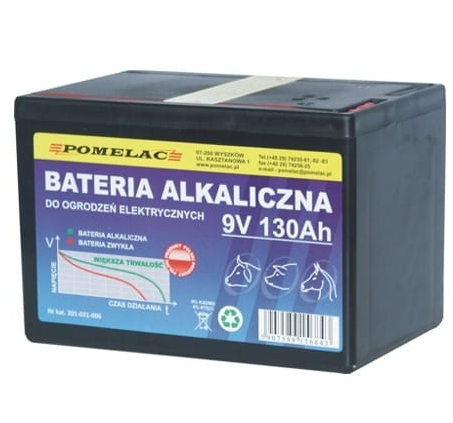 Pomelac Bateria alkaliczna 9V 130Ah 1
