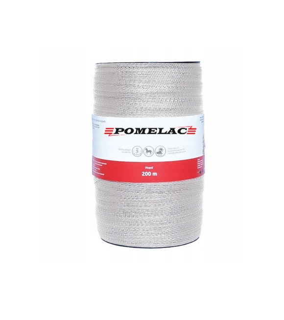Pomelac Szpula z taśmą ECO S40 / 200m biała 1