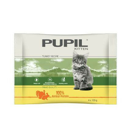 Pupil Premium Kot 4x85g junior indyk/królik 1