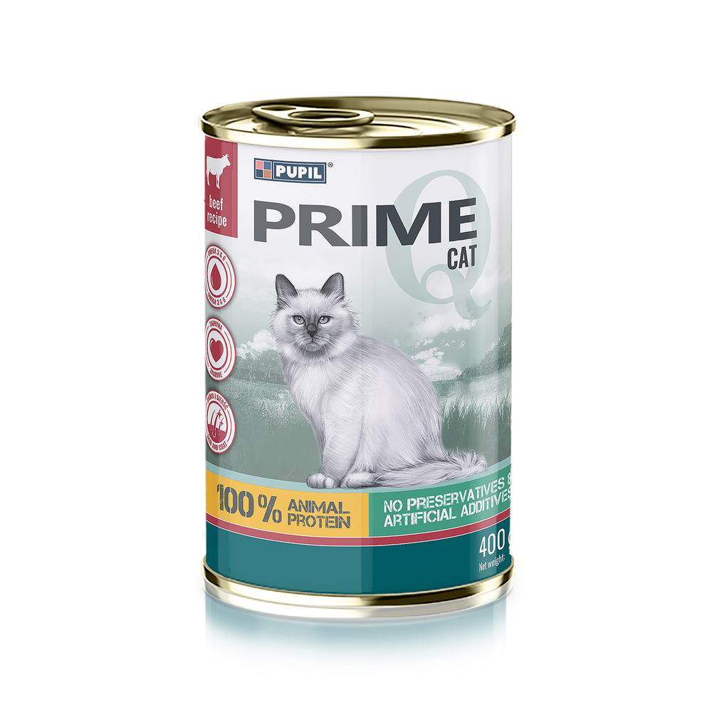 Pupil Prime KOT 400g wołowina / wątróbka 1