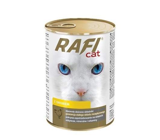 Rafi Kot 415g drób w sosie 1