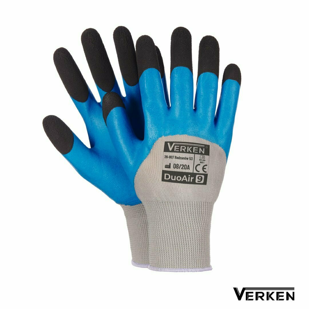 Rękawice Verken Blue  10 DuoAir 1
