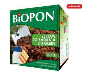 Biopon Zestaw do Badania pH Gleby 1