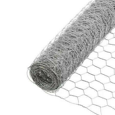 Siatka hexagonalna OC 13mm x 13mm/0.6mm/50cm/10m 1