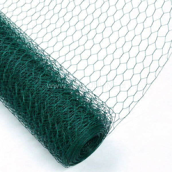 Siatka hexagonalna PCV 20mm x 20mm/0.9mm/100cm/25m 1