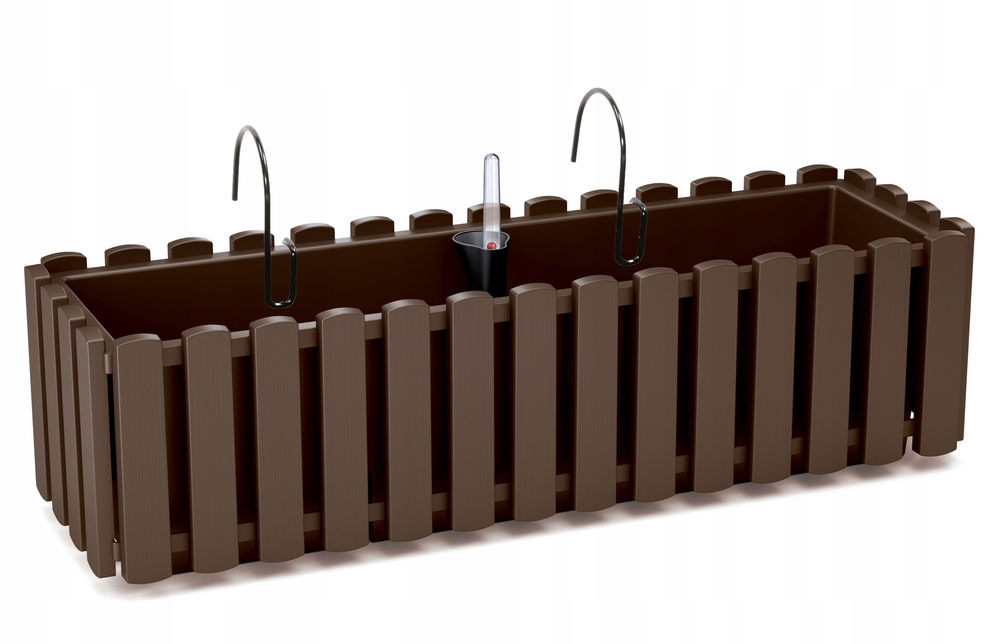 Skrzynka balkonowa Boarde  Fence 600 brąz 1