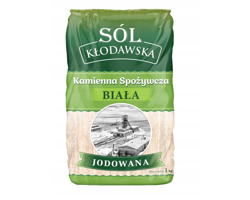 Sól kamienna  1kg jodowana 1