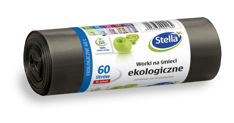 Stella worki ekologiczne   60l/10szt 1