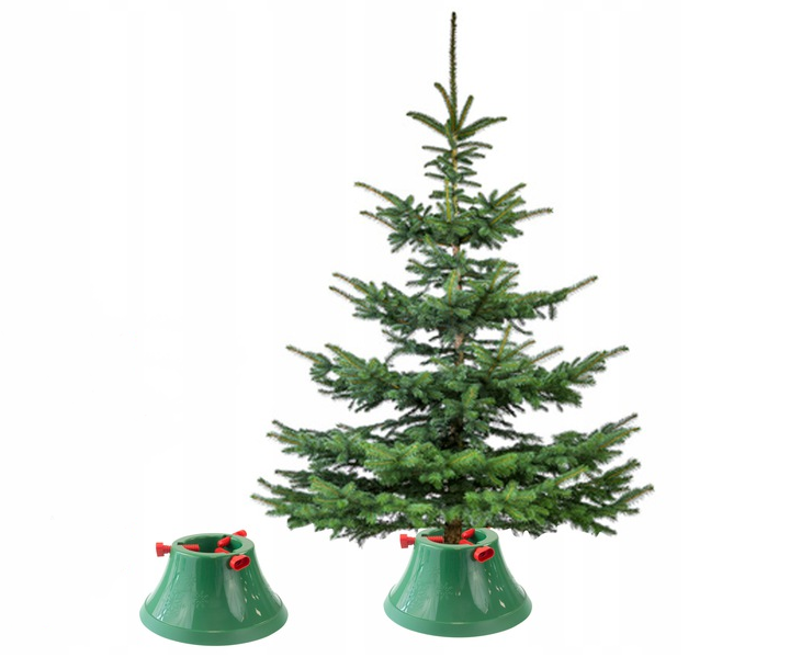Stojak do choinki plastikowy 40cm dzwon 1