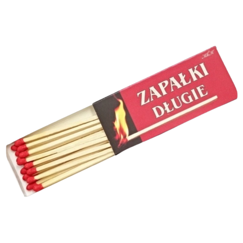 Subito zapałki długie 15szt. 75mm 1