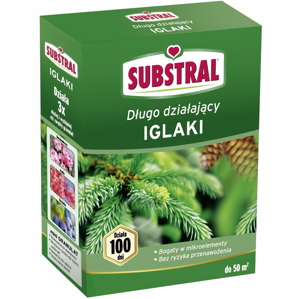 Substral 100 dni Nawóz do iglaków 1kg 1