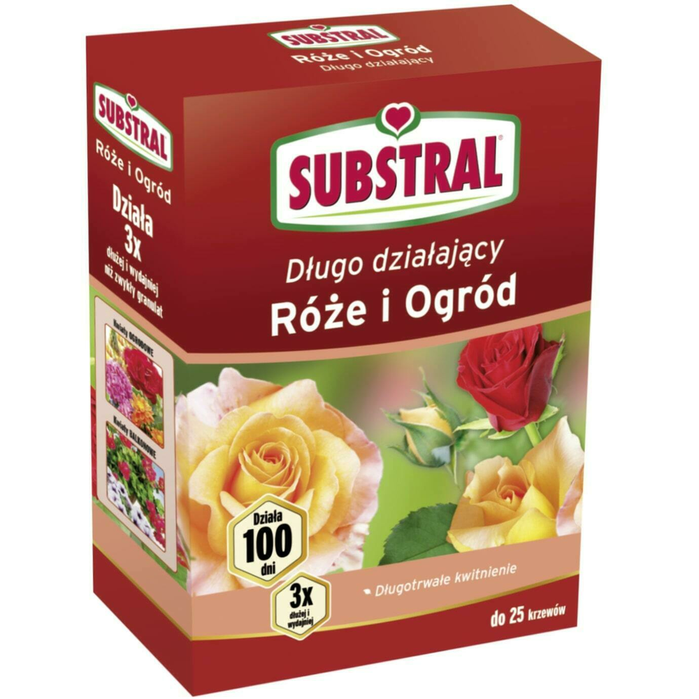 Substral 100 dni Nawóz do róż 1kg 1