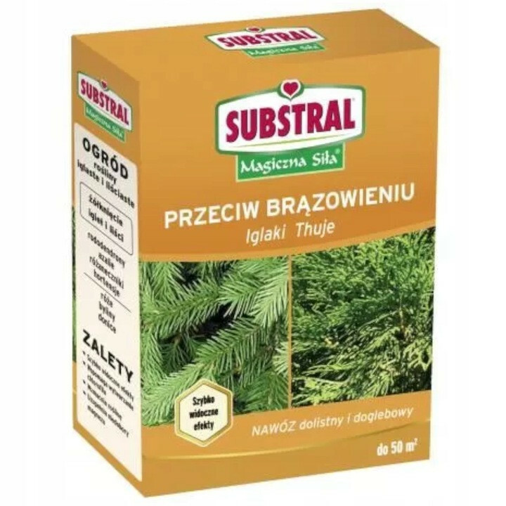 Substral Magiczna Siła nawóz przeciw brązowieniu igieł 1kg 1