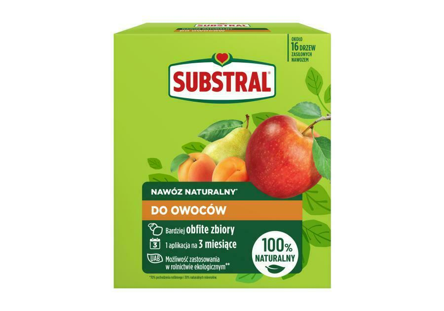 Substral nawóz naturalny DRZEWA OWOCOWE 1.2kg 1