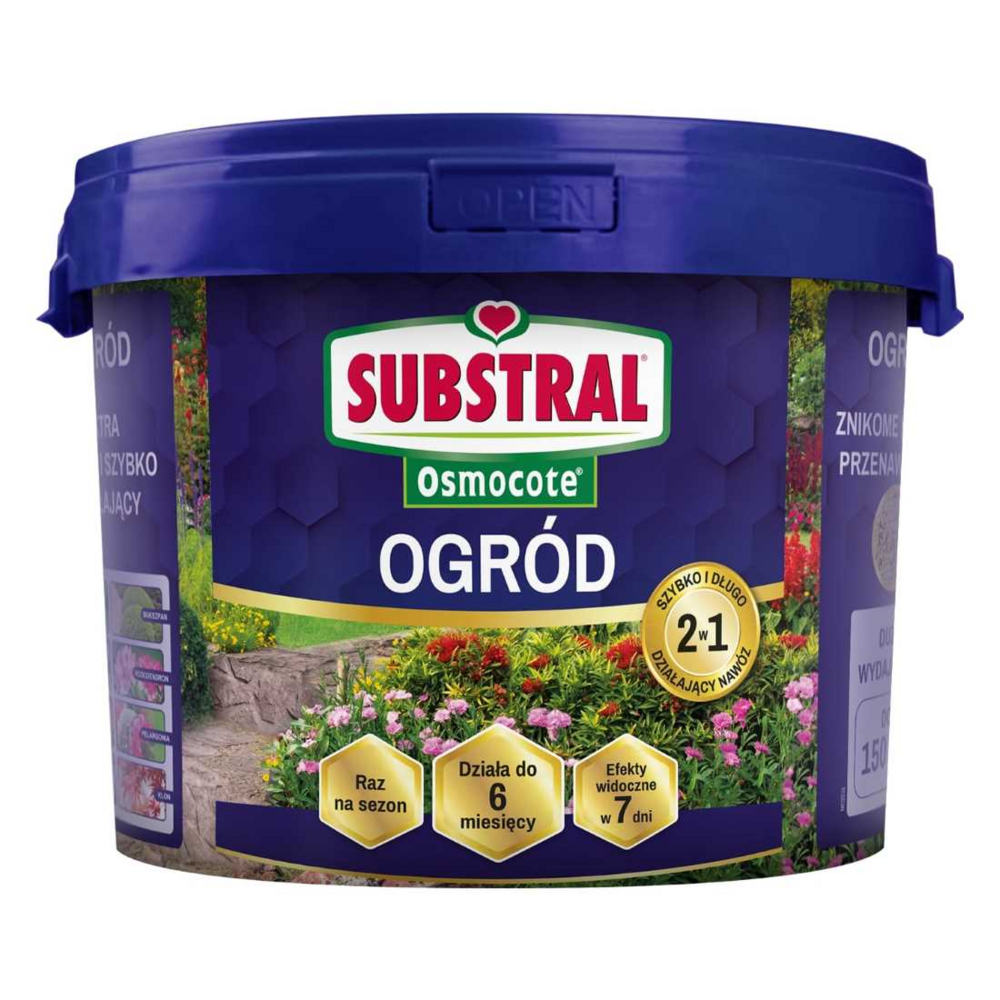 Substral Osmocote nawóz 2w1 długodziałający  Ogród 4.5kg 1