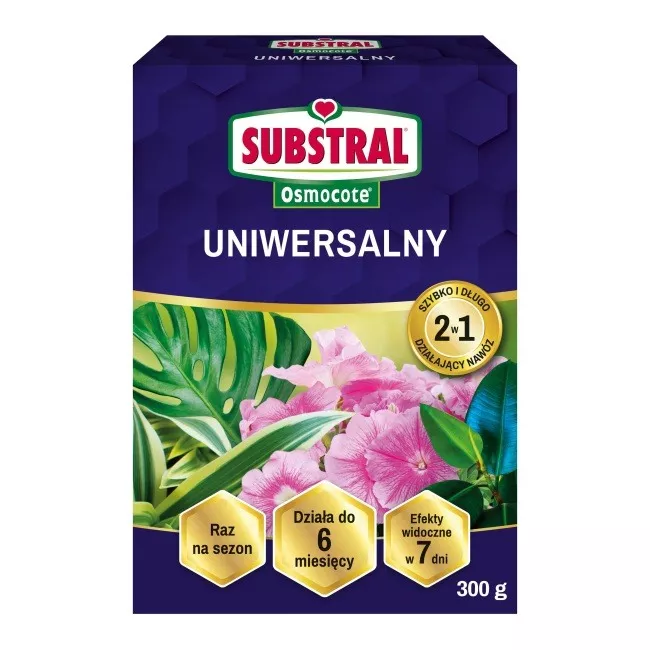 Substral Osmocote nawóz 2w1 długodziałający Uniwersalny 300g 1
